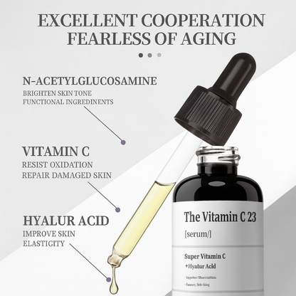 Sérum Vitamine C 23% - Hydratation & Fermeté (50 ml)