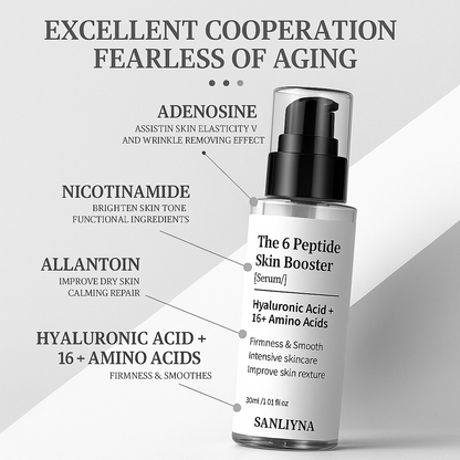 GlowPeptide Booster – Sérum 6 Peptides & Collagène (100 ml)